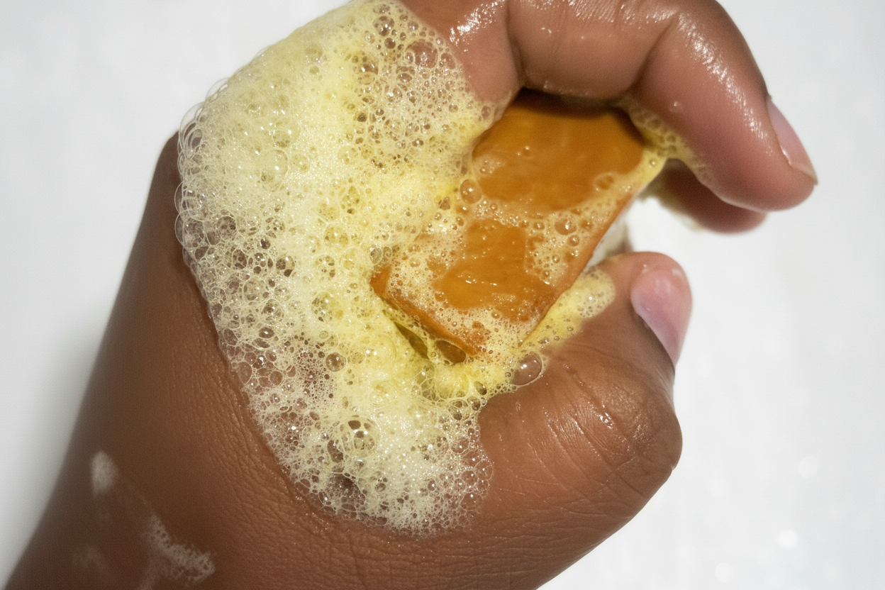 🌿 Turmeric Brightening Soap